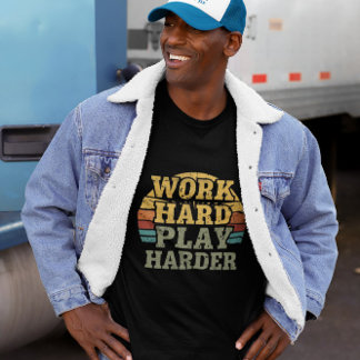 Retro Motivation - Lustigt arbete T Shirt