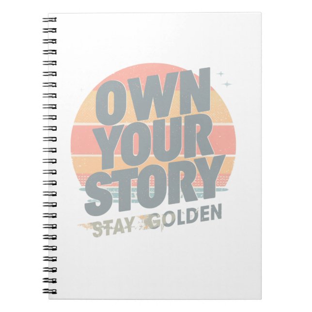 Retro Motivational Tearaway Pad | Unisex Graphic Anteckningsbok (Framsidan)