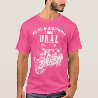 Retro Motorcle Ural - Vintage Sidecar Motorbik T Shirt