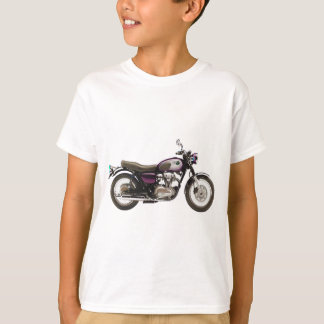 Retro motorcykel t shirt