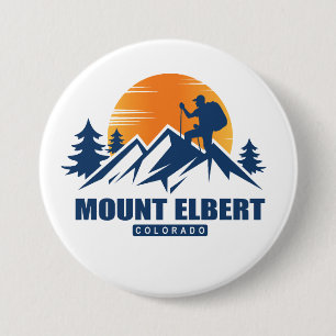 Retro Mount Elbert Hike T-Shirt Knapp