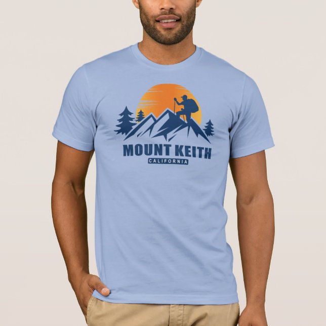 Retro Mount Keith Hike T-Shirt (Framsida)