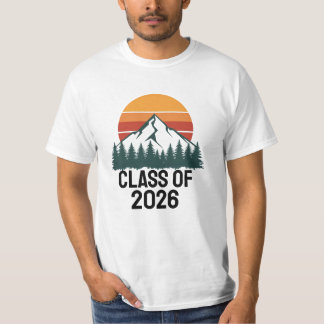 Retro Mountain Adventure Peak T Shirt