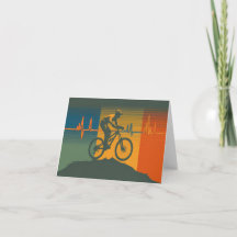 Retro Mountainbikehjärtats slag