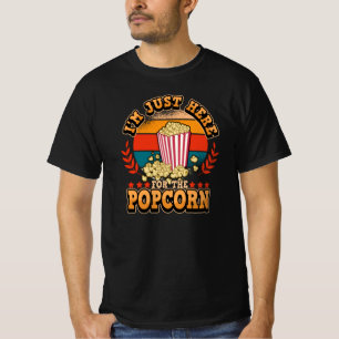 Retro Movie Film Film Popcorn Funny Say T Shirt