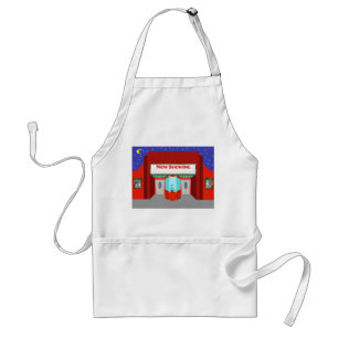 Retro Movie Theater Apron Förkläde