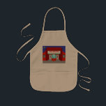 Retro Movie Theater Barn Apron Barnförkläde<br><div class="desc">Stjärnorna är i fullt på Retro Movie Theater Barn Apron - både stjärnorna på natten himlar och stjärnorna på silver skärm. Den minimalistiska konstdesignen från 1960-talet i stil har utsidan av ett klassiskt filmhus från filmens gyllene ålder. Det röda byggnaden har en briljant belyst markeringsram som säger "NU SHOWING" i...</div>