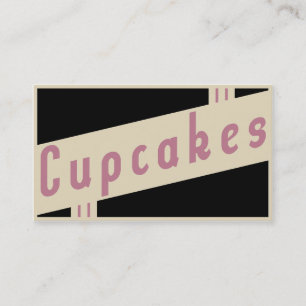retro muffins visitkort