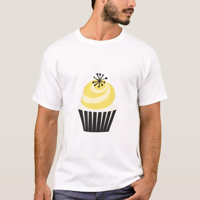 Retro muffinT-tröja! T Shirt (Framsida)