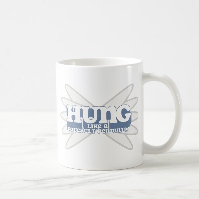 Retro mugg för Foucault klockpendelkaffe (Höger)