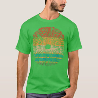 Retro Mushroom Cap Fungi Mycology Shroom Hunter T Shirt