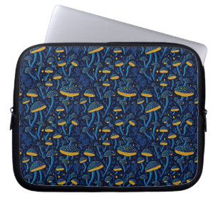 Retro Mushroom Vibes Laptop Fodral