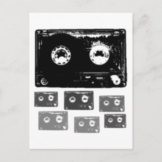 Retro Music Design! Vykort