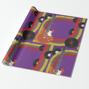 Retro Music Objekt Presentpapper