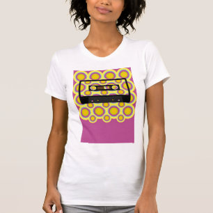 Retro musik t-shirt