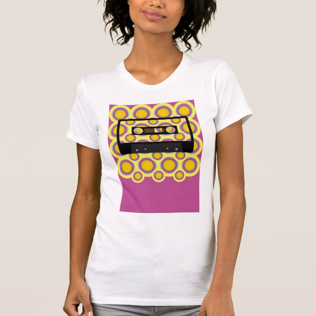 Retro musik t-shirt (Framsida)