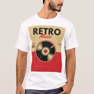 Retro-musik T Shirt