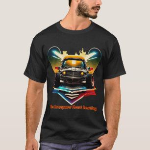 Retro Muskelbil – När Hästkrafter betydde något T Shirt