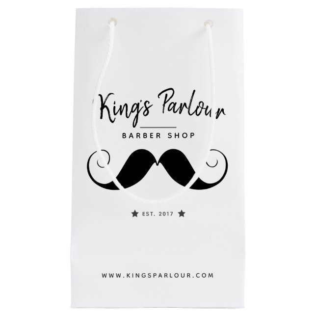 Retro Mustache - Barber Shop Merchandise (Framsidan)