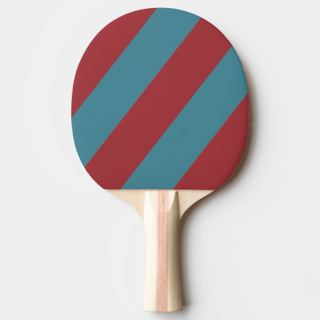 Retro Mustard Seed Bold-ränder Pingisracket (Framsidan)