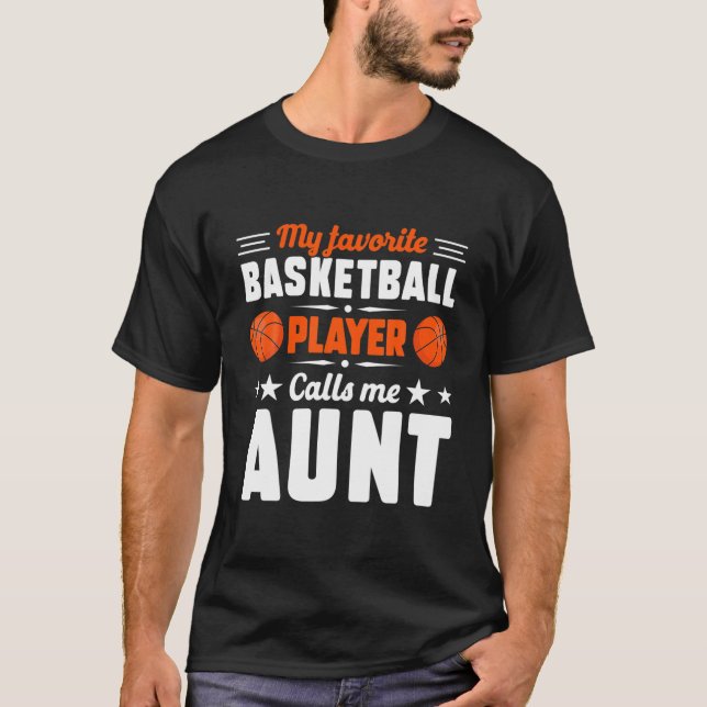 Retro My Favorite Basketball Player ringer mig Mos T Shirt (Framsida)