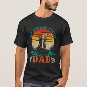 Retro My Fishdies kallar mig Pappa Fars dag T Shirt