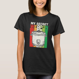 Retro My Secret Weapon Food Culinary Chef Cook Co T Shirt