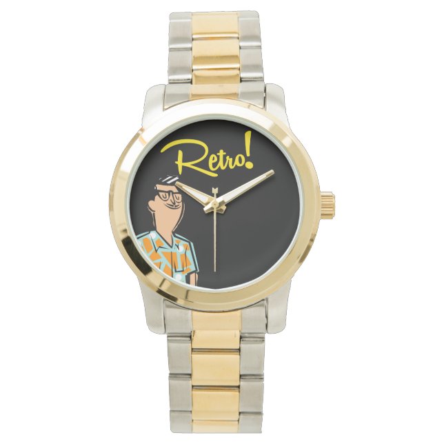 Retro Myrtle Beach Guy Armbandsur (Framsida)