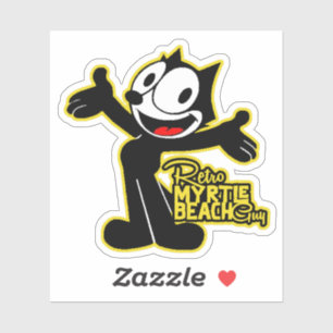 Retro Myrtle Beach Guy Klistermärken