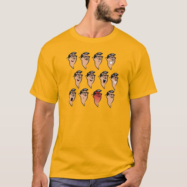 Retro Myrtle Beach Guy T Shirt (Framsida)