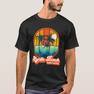Retro Myrtle Beach South Carolina Summer Family Va T Shirt