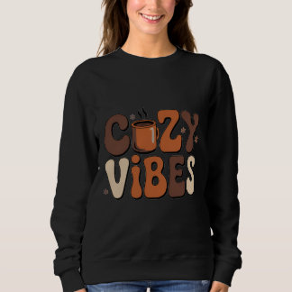 Retro mysiga vibbar Vinter Groovy typografi T-Shir T Shirt