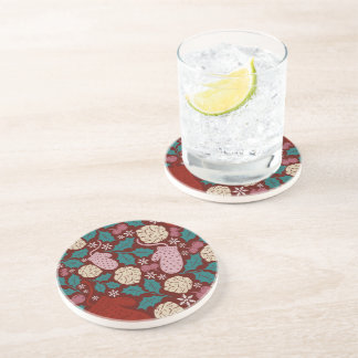 Retro Mysigt julcharm Mönster Underlägg