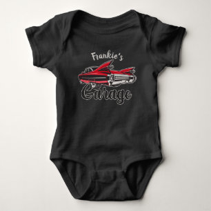 Retro NAMN Red Caddy Vintage Classic Car Garage T Shirt