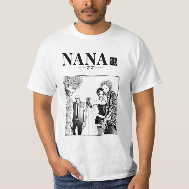 Retro Nana Manga T Shirt (Framsida)