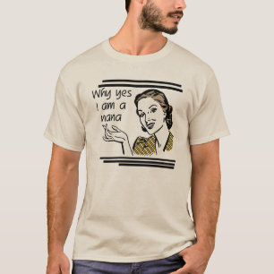 Retro Nana T-shirts och presenter