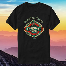 Retro nästan alla originaldelar, Personlig T Shirt