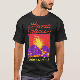 Retro National Park Tshirt Hawaii Vulkaners Nation T Shirt