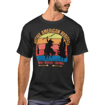 Retro Native American Heritage