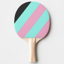 Retro Natt Prism Djärva Ränder Pingisracket
