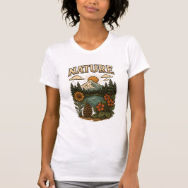 Retro Nature Vibes - Vintage Mountain & Forest T-S T Shirt