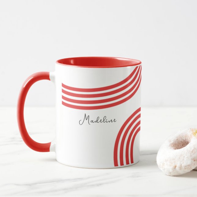 Retro naughty Jultomten Mugg (Med munk)