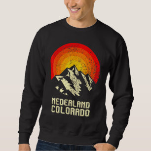 Retro Nederland Colorado Lång Ärmad Tröja