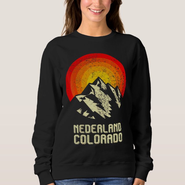 Retro Nederland Colorado T Shirt (Framsida)