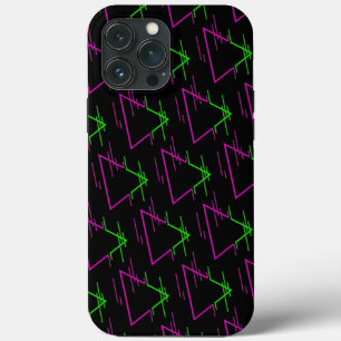 Retro Neon Geometric Mönster