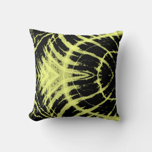 Retro neon mönster Pillow Kudde