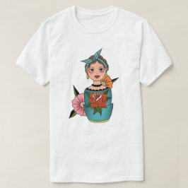 Retro Nests Doll Tattoo T Shirt
