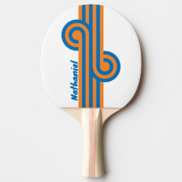 Retro New Amsterdam-randig slinga med namn Pingisracket
