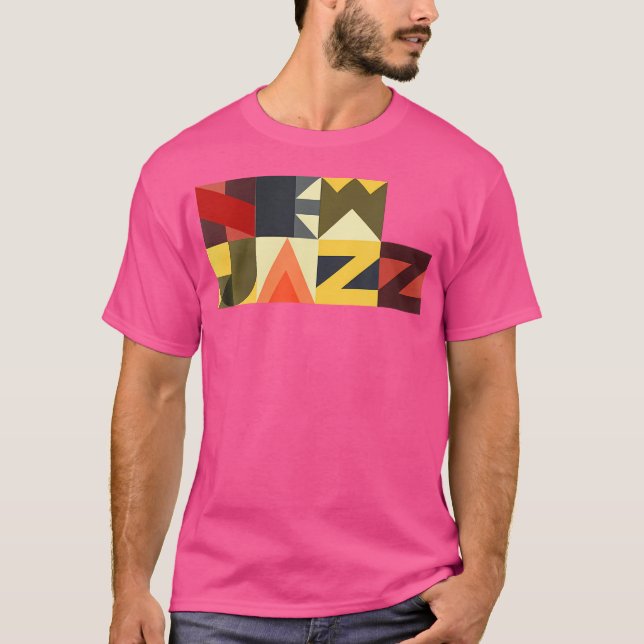 Retro New Jazz Tee 90S Jazz (Framsida)