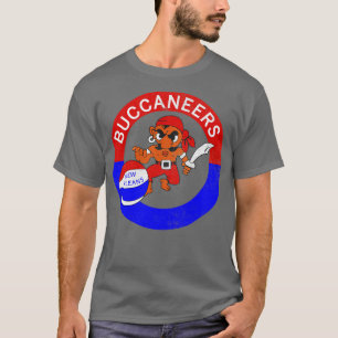 Retro New Orleans Buccaneers ABA Basketball TShirt T Shirt